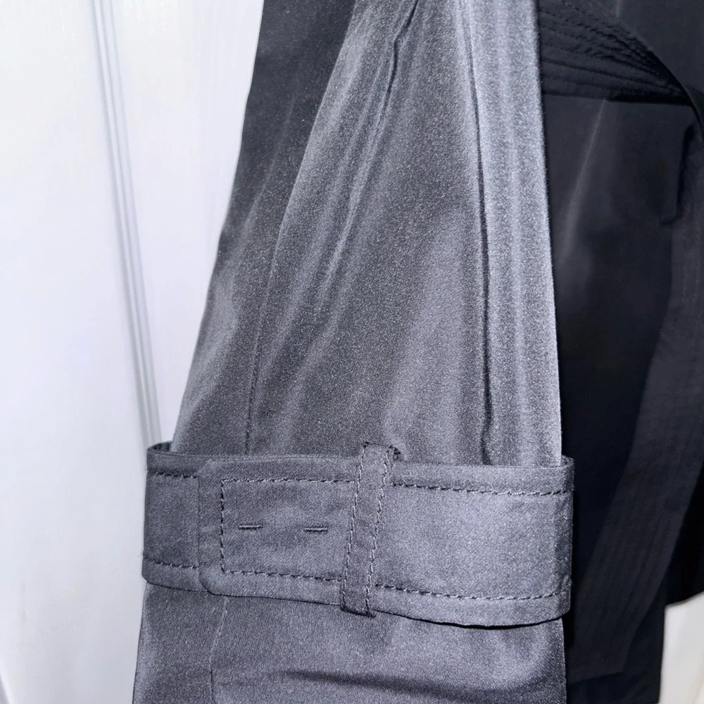 ⭐️ ACCEPTING OFFERS ⭐️ANN TAYLOR Rain Trench JACKET SZ S - Picture 5 of 9